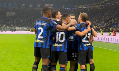 Dimarco, abbraccio Inter