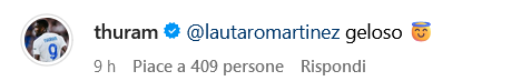 La ThuLa sbanca su Instagram: il siparietto tra i due attaccanti -FOTO 28 Thuram Lautaro