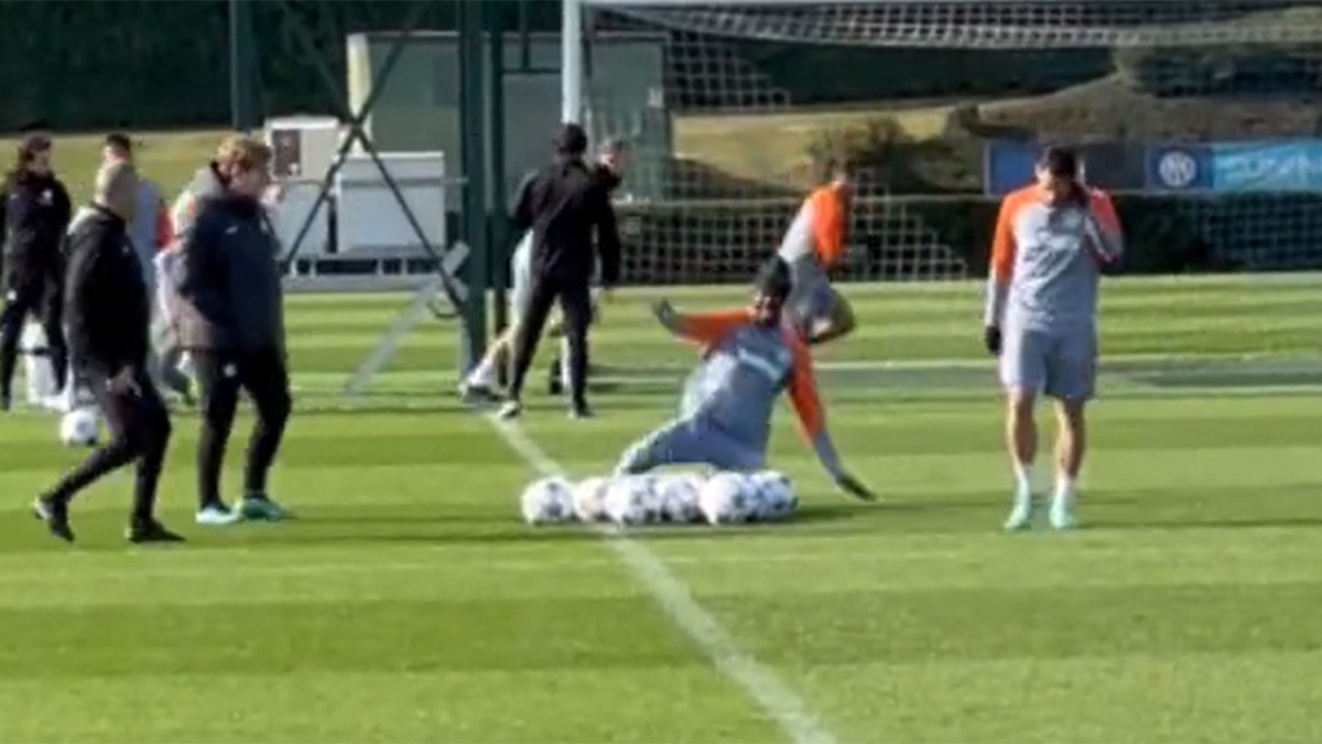 Salisburgo Inter, Thuram fa strike in allenamento - VIDEO 26 Thuram strike Sal Int