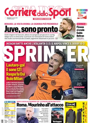 Le Prime Pagine Sportive Nazionali – 5 novembre 28 image 9