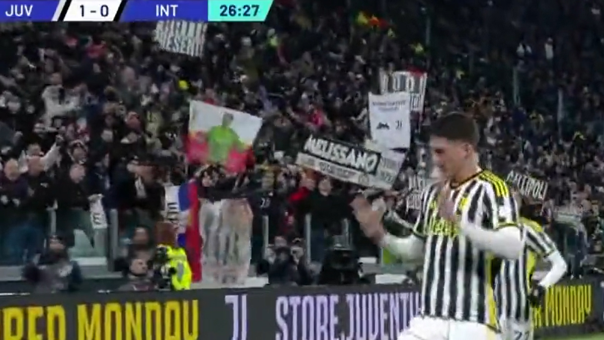 Gol Vlahovic: il serbo sblocca Juve Inter con l'1 a 0 - VIDEO 26 screen gol Vlahovic
