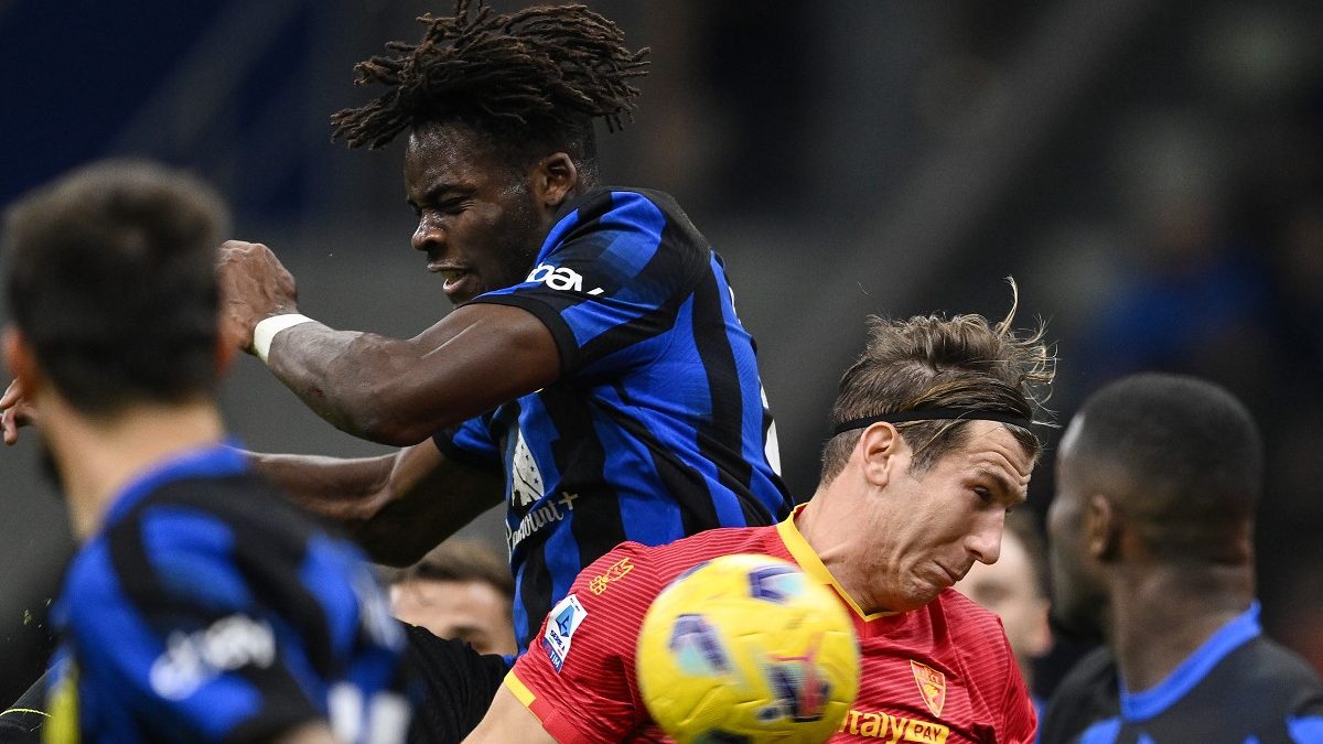 Inter Lecce 2-0: successo nerazzurro grazie a Bisseck e Barella 26 Bisseck Baschirotto