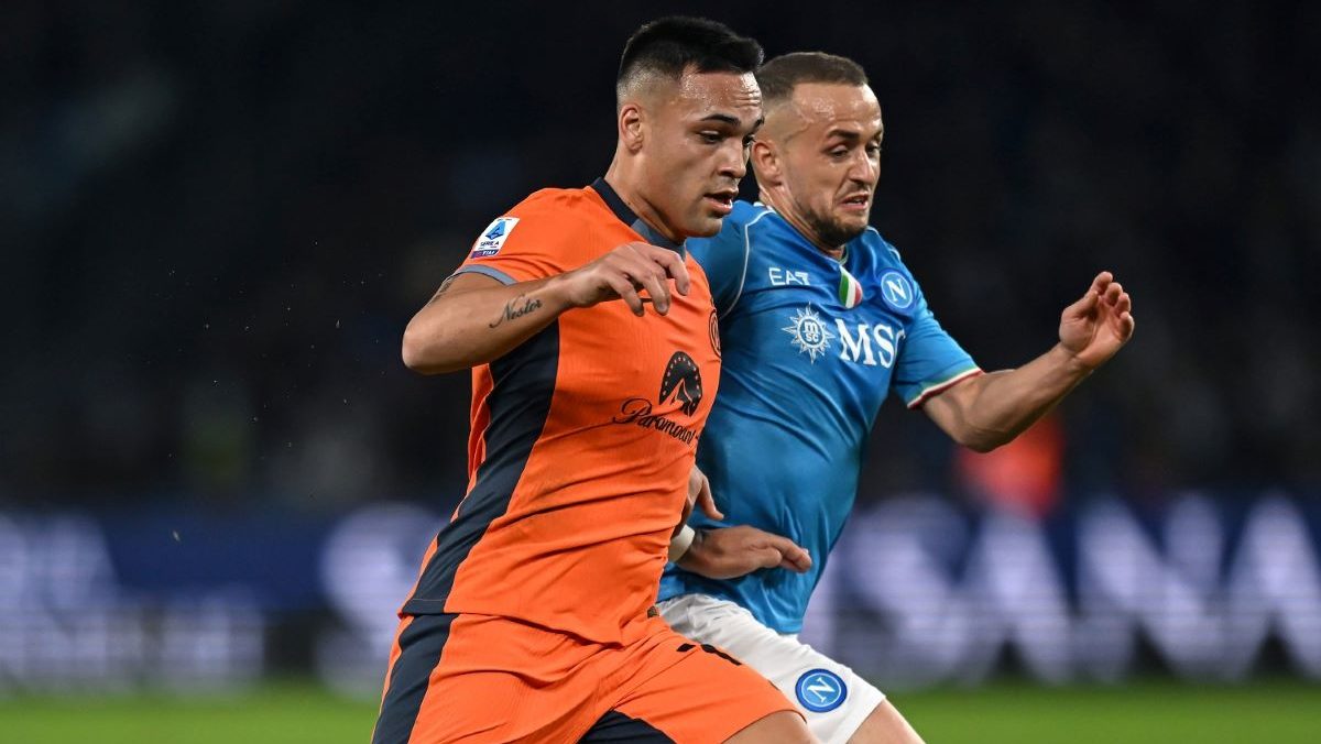 Classifica Serie A, l'Inter torna in vetta a +2 sulla Juventus 26 Lautaro Lobotka DB1 4022 e1701642398763
