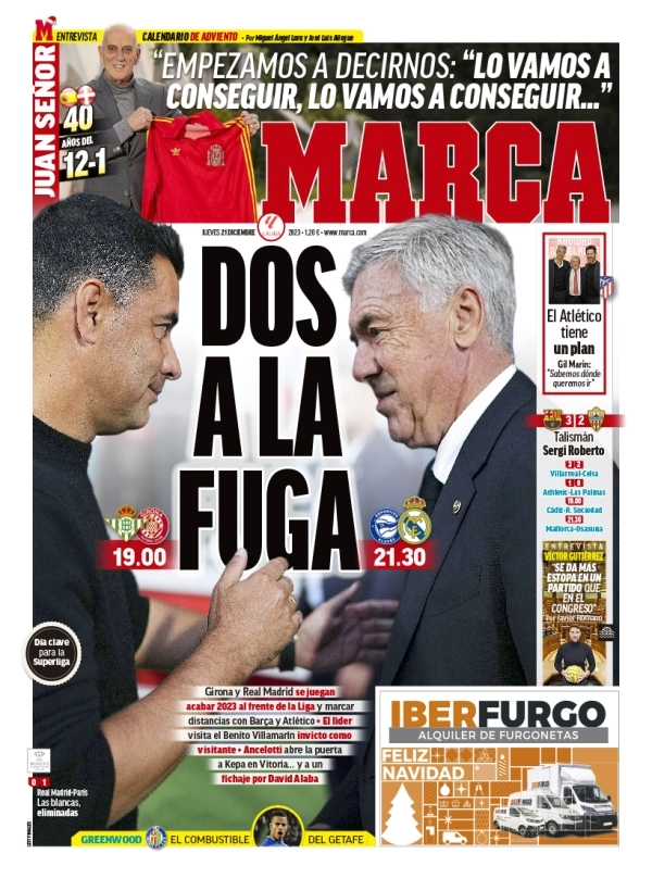 Le Prime Pagine Sportive Internazionali – 21 dicembre 30 Marca 6