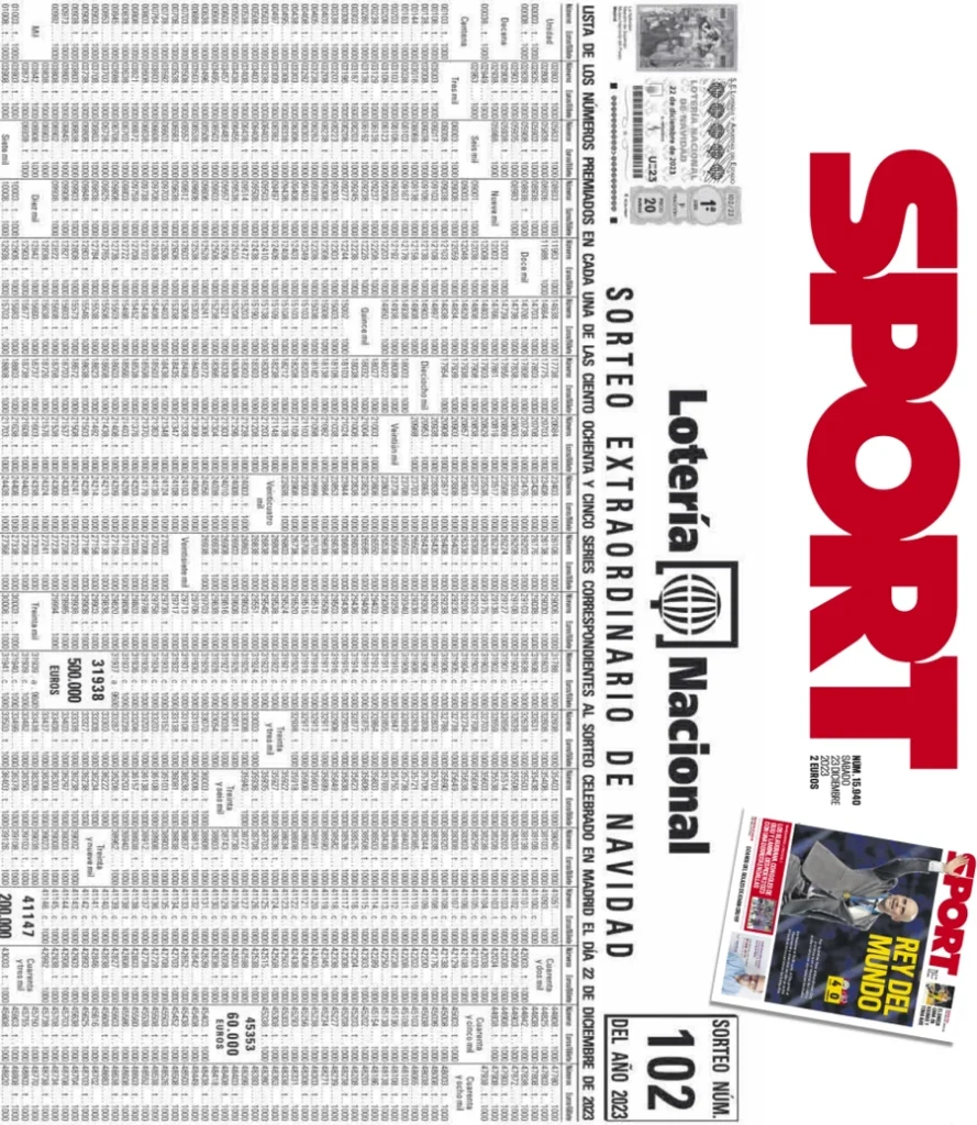 Le Prime Pagine Sportive Internazionali – 23 dicembre 33 Sport 8