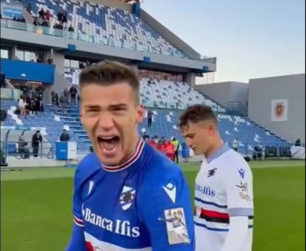 Esposito e Stankovic esultano per la vittoria con la Reggiana -FOTO 28 Stankovic 1