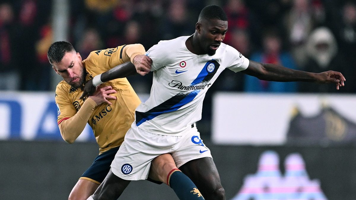 Inter, Thuram soffre senza Lautaro 26 Thuram Strootman