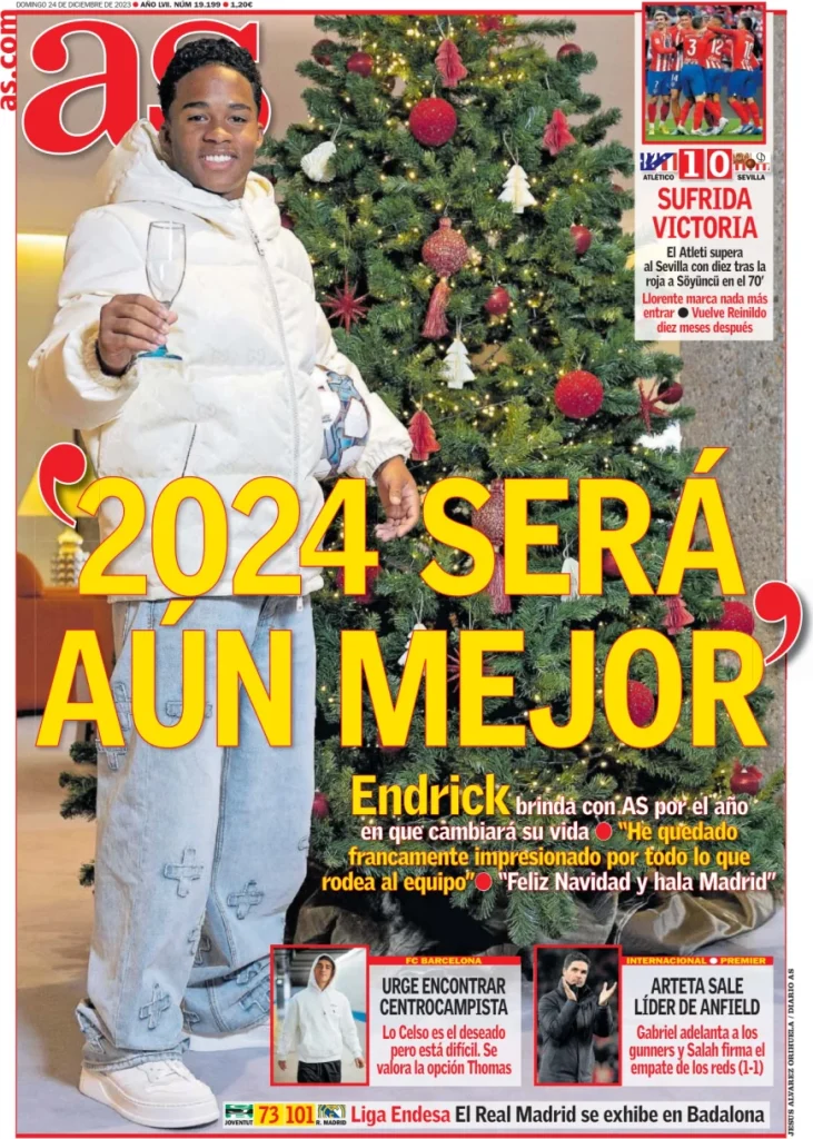 Le Prime Pagine Sportive Internazionali – 24 dicembre 27 as 050826519