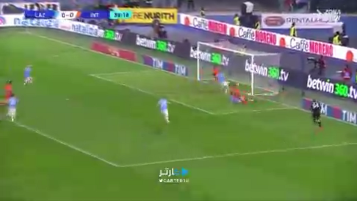gol lautaro lazio inter
