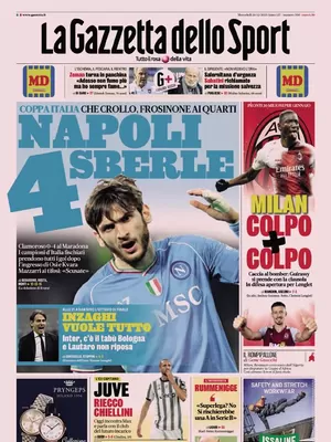 Le Prime Pagine Sportive Nazionali – 20 dicembre 27 image 23
