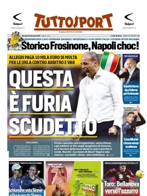 Le Prime Pagine Sportive Nazionali – 20 dicembre 29 image 25
