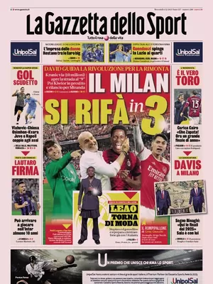 Le Prime Pagine Sportive Nazionali – 6 dicembre 27 image 5