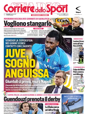 Le Prime Pagine Sportive Nazionali – 6 dicembre 28 image 6