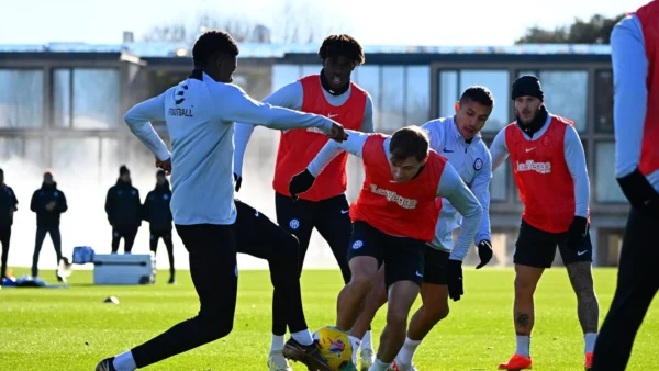 Inter allenamento