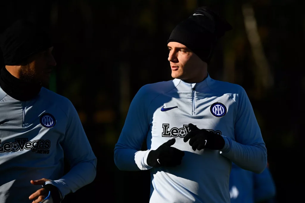 Verso Lazio Inter, l'allenamento ad Appiano a -2 dal match -FOTO 28 inter allenamento 3