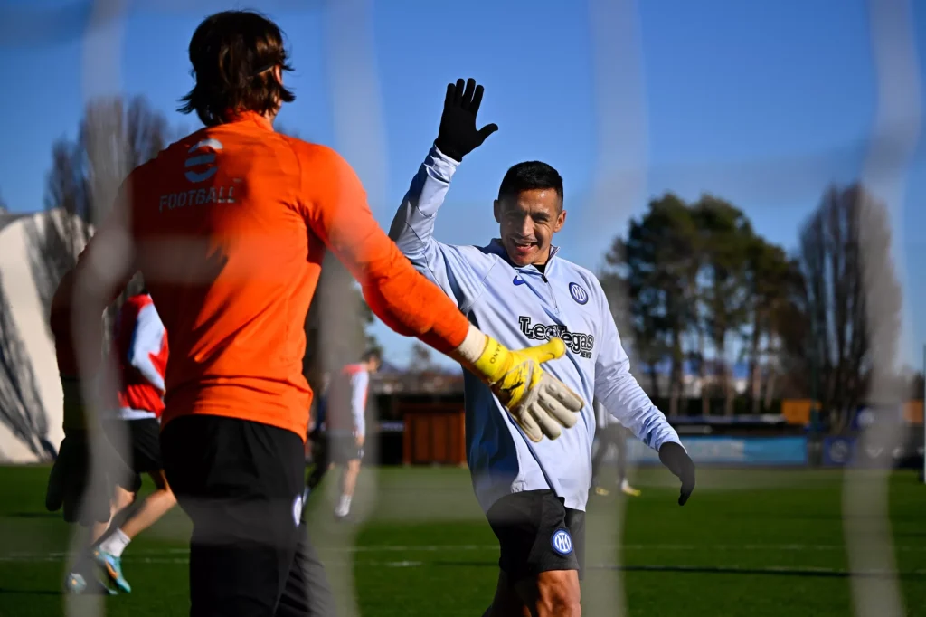 Verso Lazio Inter, l'allenamento ad Appiano a -2 dal match -FOTO 30 inter allenamento 5