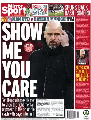 Le Prime Pagine Sportive Internazionali – 12 dicembre 32 mirror sport 064137191