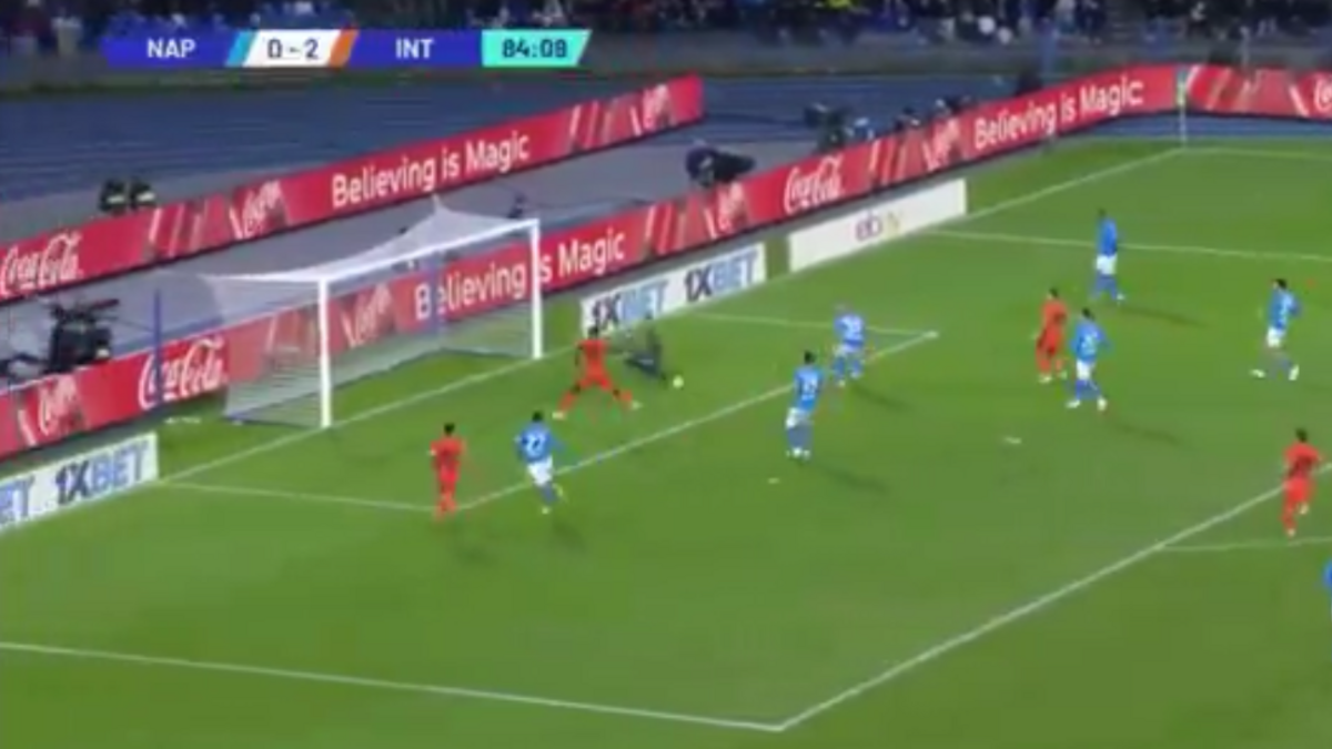 Gol Thuram in Napoli-Inter: i nerazzurri calano il tris - VIDEO 26 thuram
