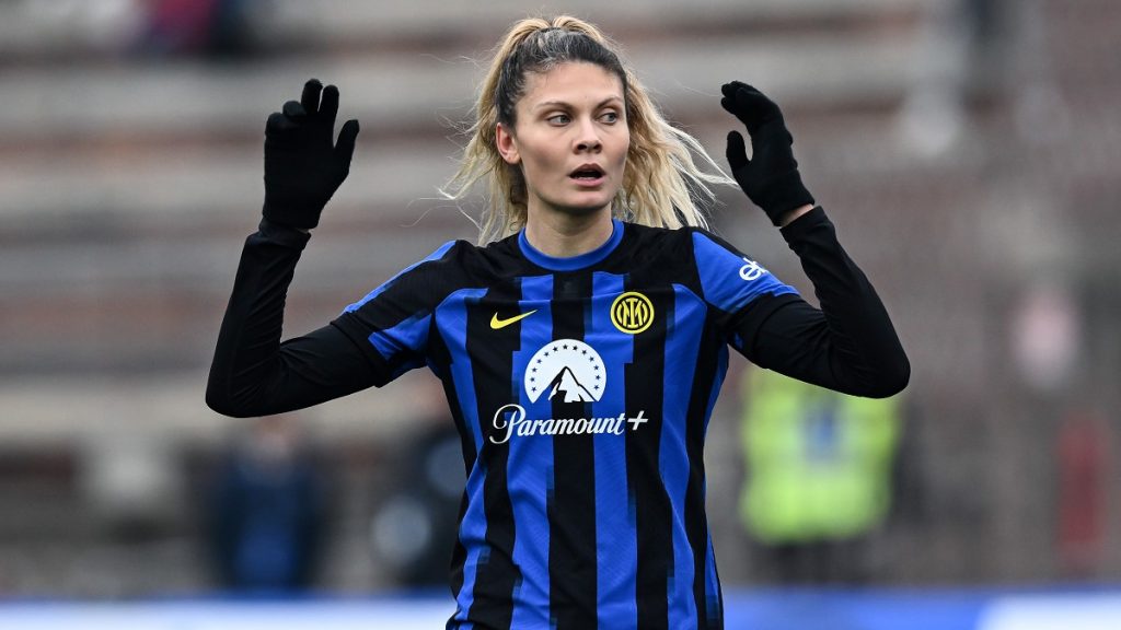Inter Women Roma 1-1: Karchouni su rigore pareggia il match allo scadere 1 Cambiaghi