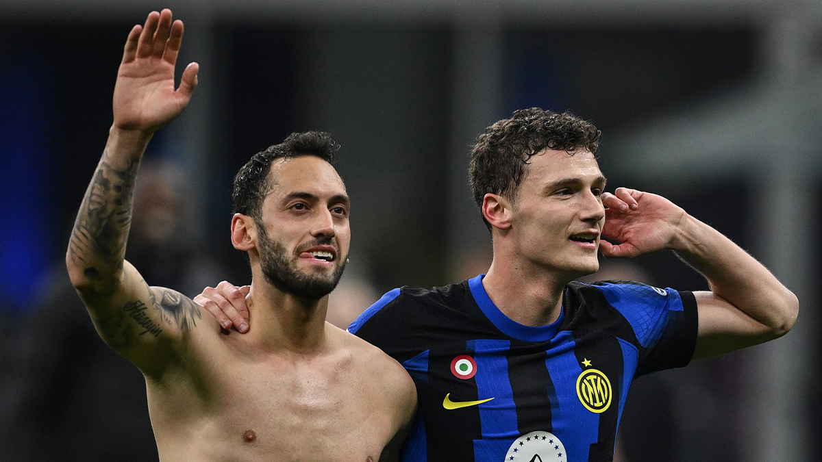 Inter, a Roma una maglia speciale - VIDEO 26 Calhanoglu Pavard