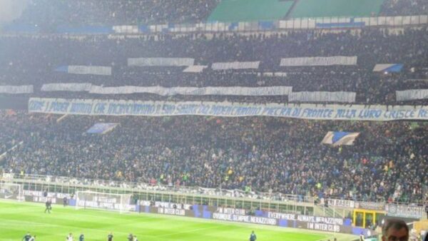 Inter Juve striscioni