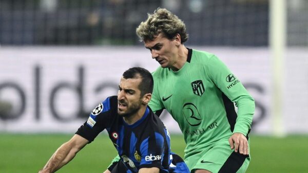Mkhitaryan Griezmann Inter Atletico Madrid