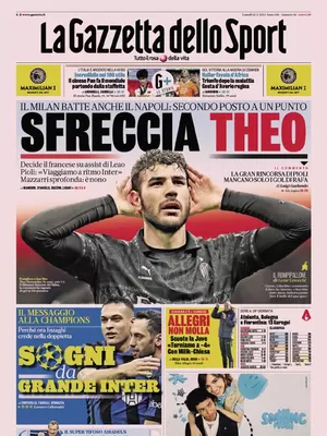 Le Prime Pagine Sportive Nazionali - 12 febbraio 27 image 1