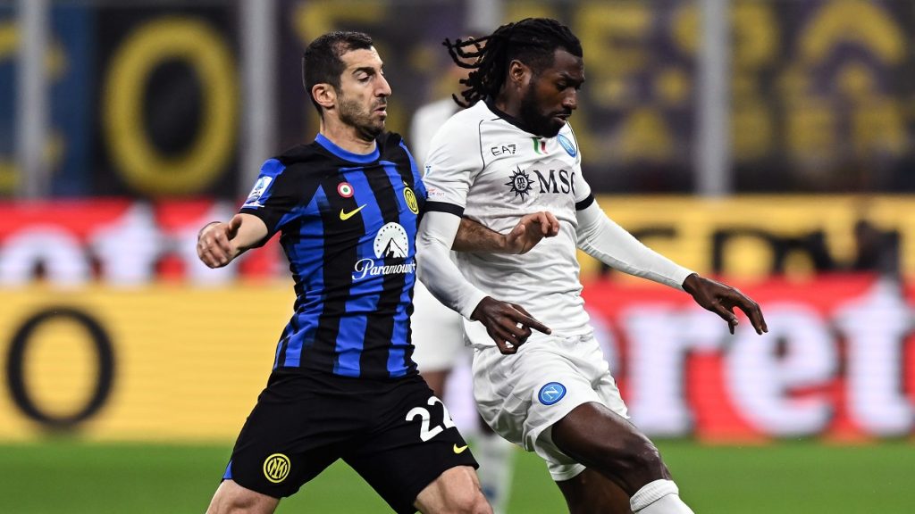 Napoli Inter, 4 duelli in campo che possono essere decisivi: ecco dove si deciderà il match 1 Mkhitaryan Anguissa