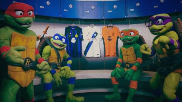 Inter Tartarughe Ninja spogliatoio