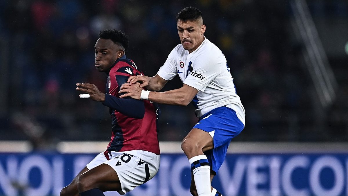 Bologna Inter, la giocata di Sanchez fa impazzire i tifosi - VIDEO 26 Lucumi Sanchez