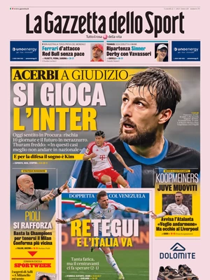 Le Prime Pagine Sportive Nazionali - 22 marzo 27 image 4