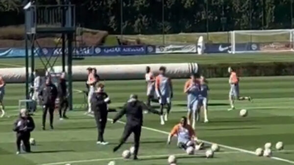 Thuram allenamento Inter