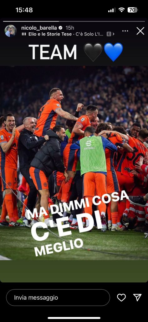 Barella manda un messaggio d'amore all'Inter: la storia fa sperare per il rinnovo 27 20