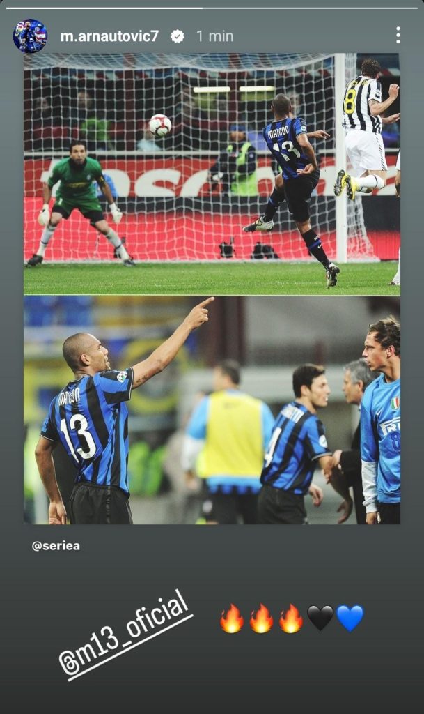 Maicon omaggiato dalla Lega Serie A, il gesto di Arnautovic emoziona tutti - FOTO 27 3 1