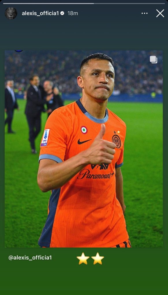 Scudetto Inter, Sanchez mette da parte la scaramanzia: il suo gesto 27 85d95567d996ec3f6490c4e50a688bf6