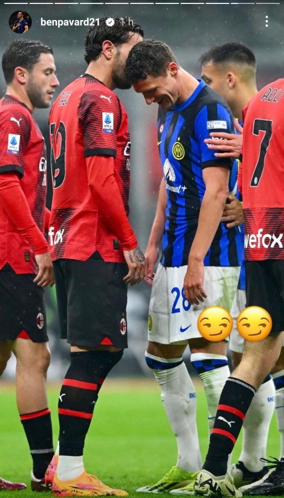 Pavard, frecciata al Milan? La foto dell’interista diventa viarle - FOTO 27 Pavard Milan Inter