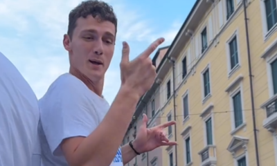 Pavard festa scudetto inter