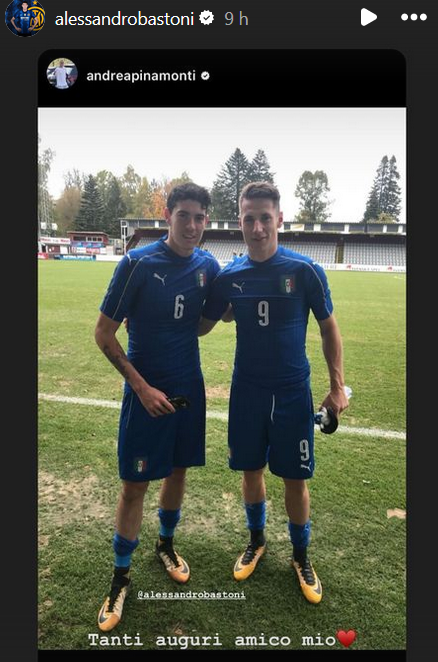 Compleanno Bastoni, la dedica toccante di un ex Inter - FOTO 27 Pinamonti Bastoni compleanno