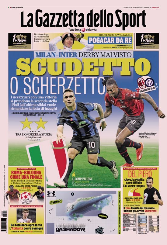Prime Pagine Sportive Nazionali - 22 aprile 27 WhatsApp Image 2024 04 22 at 06.42.29