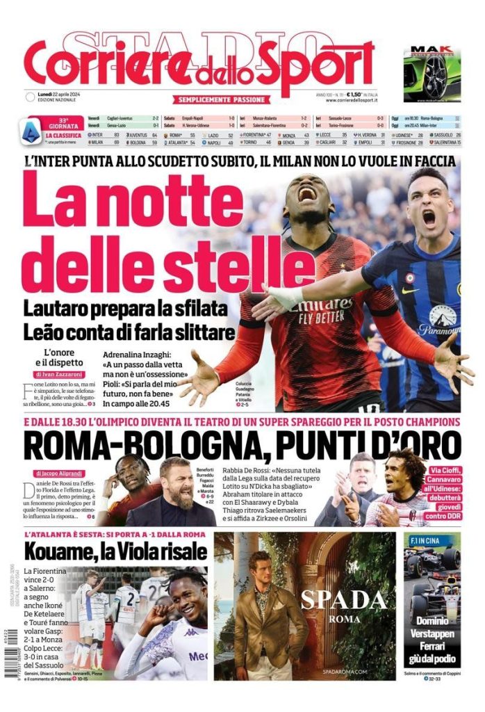 Prime Pagine Sportive Nazionali - 22 aprile 28 WhatsApp Image 2024 04 22 at 06.42.31