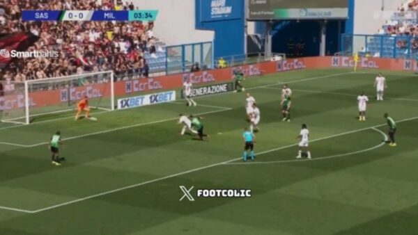 gol pinamonit sassuolo milan