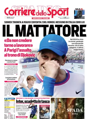 Le Prime Pagine Sportive Nazionali - 2 aprile 28 image 1