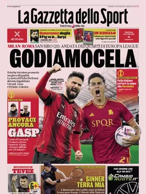 Le Prime Pagine Sportive Nazionali - 11 aprile 27 image 10