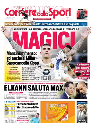 Le Prime Pagine Sportive Nazionali - 12 aprile 28 image 14