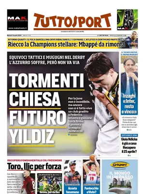 Le Prime Pagine Sportive Nazionali - 16 aprile 29 image 18