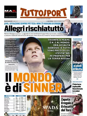 Le Prime Pagine Sportive Nazionali - 2 aprile 29 image 2