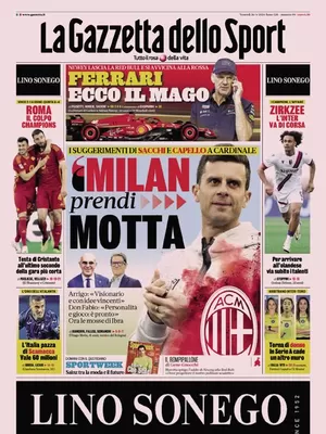 Le Prime Pagine Sportive Nazionali - 26 aprile 27 image 22