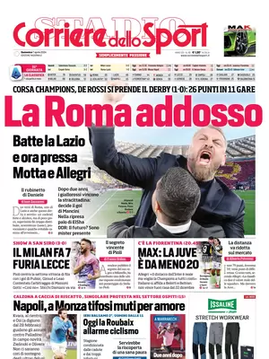 Le Prime Pagine Sportive Nazionali - 7 aprile 28 image 5