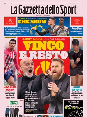Le Prime Pagine Sportive Nazionali - 10 aprile 27 image 7
