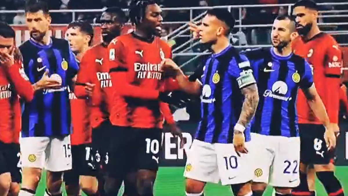 Lautaro difende Barella, il RETROSCENA sulla frase detta ad Adli: «Tu chi ca**o sei?» - VIDEO 26 Lautaro Adli Milan Inter